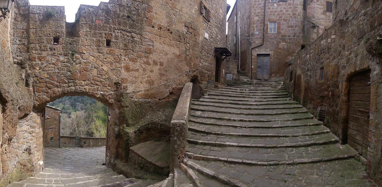 La Loggia Del Capitano - Rione Capisotto Apartment Pitigliano Exterior foto