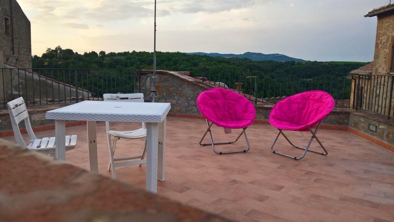La Loggia Del Capitano - Rione Capisotto Apartment Pitigliano Exterior foto