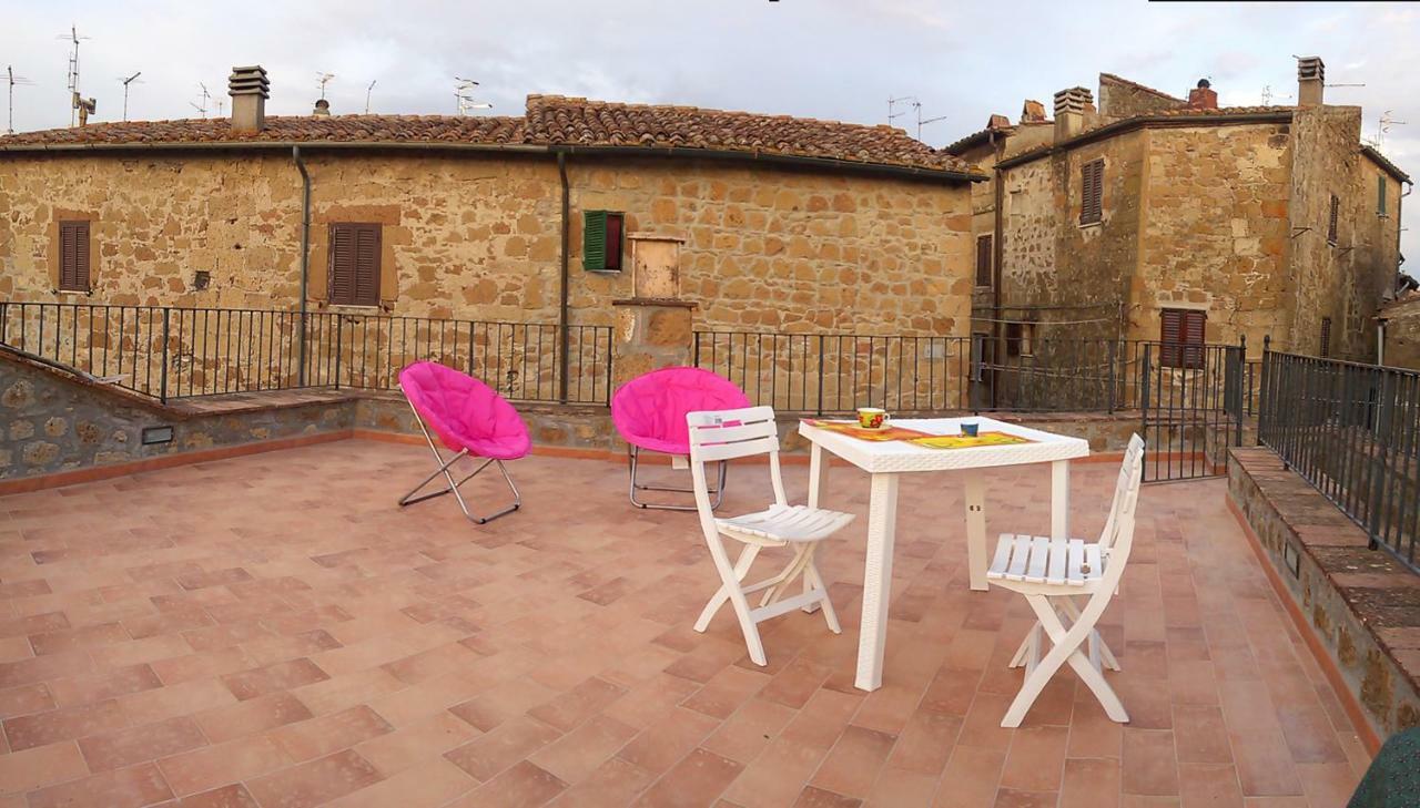 La Loggia Del Capitano - Rione Capisotto Apartment Pitigliano Exterior foto